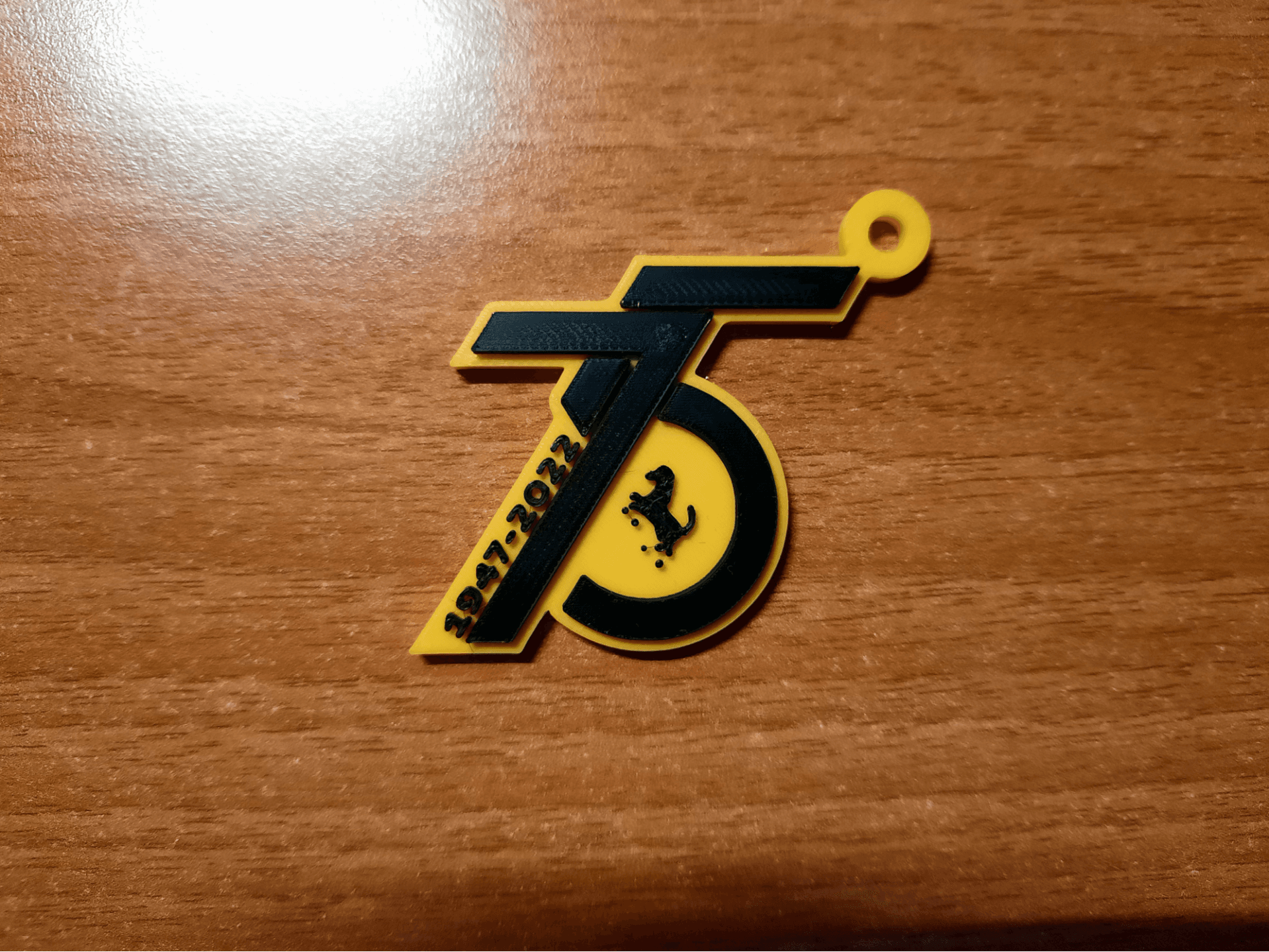 75th Anniversary of Ferrari - Keychain