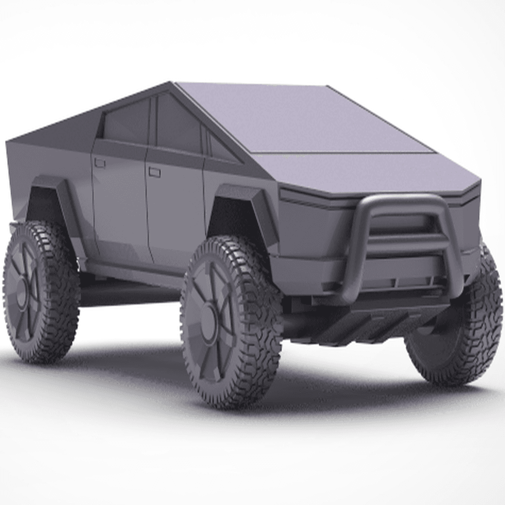 Off road Tesla cybertruck by Brexit (Gaslands scale)