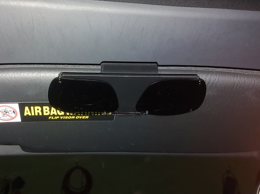 Car Visor Mount for Clip On Sunglasses - Honda S2000