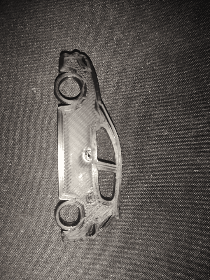 Peugeot 206 Simple Keychain (2Doors or 4 Doors)