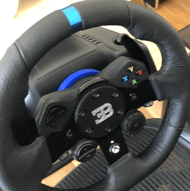 Logitech G923/G29/G920 Sim racing wheel cap Bugatti