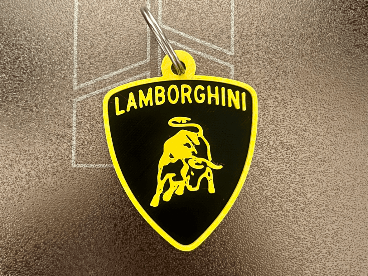 Lamborghini Keychain