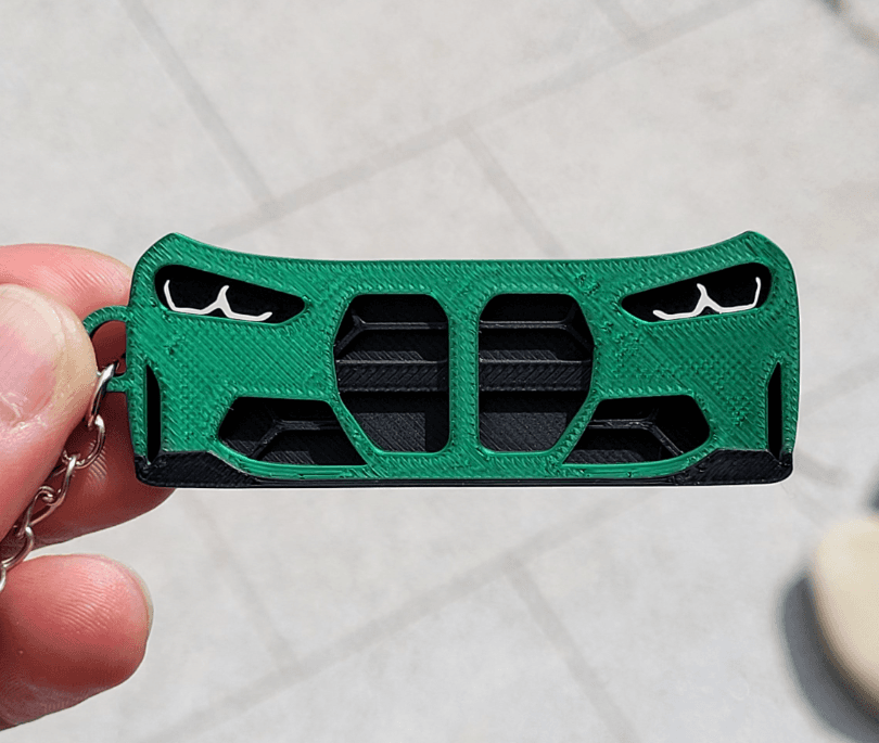 BMW M3 Comp Keychain