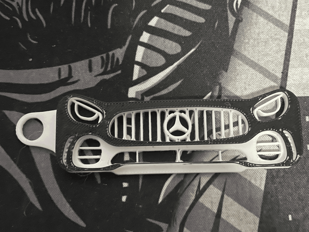 Mercedes Benz AMG GT Keychain