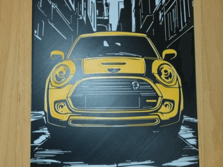 Mini Cooper Wall Art