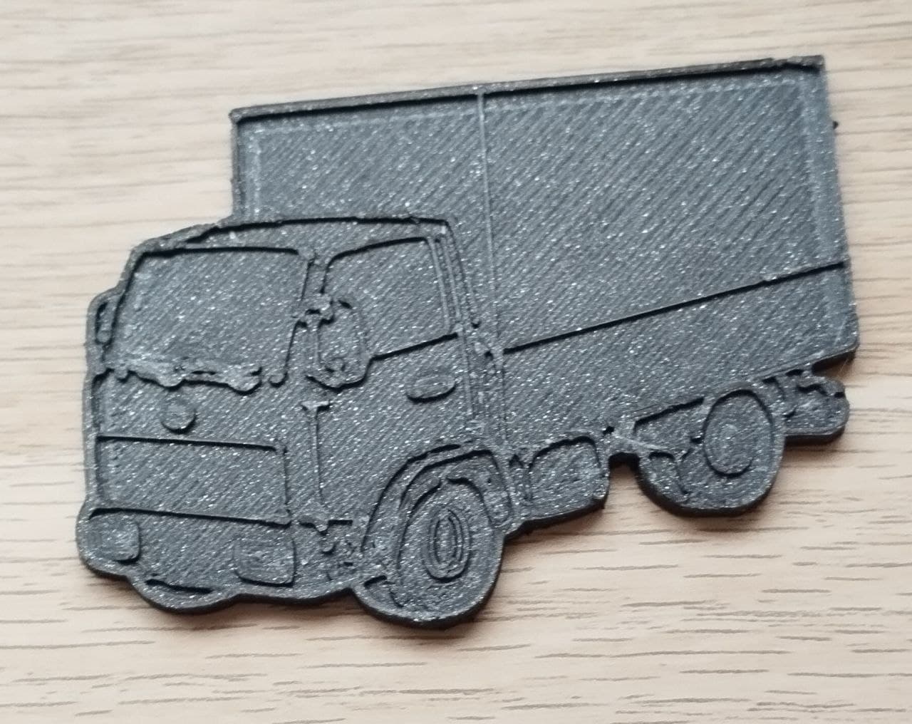silueta camión truck simpe