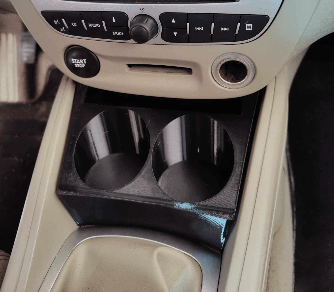 Renault Megane 3 Additional Cupholders