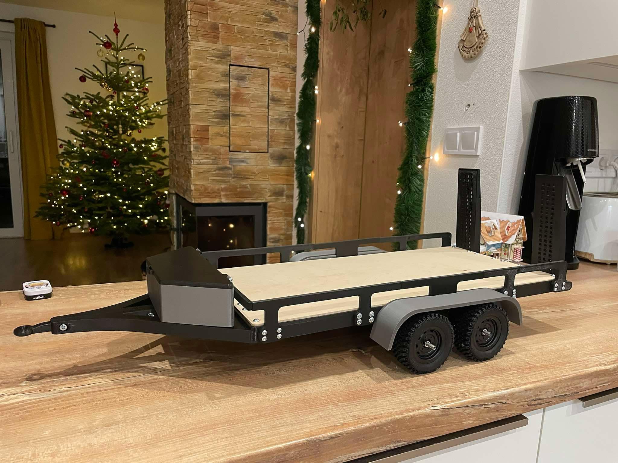 RC trailer 1/10, RC příves 1:10 RGT Rescuer RTR