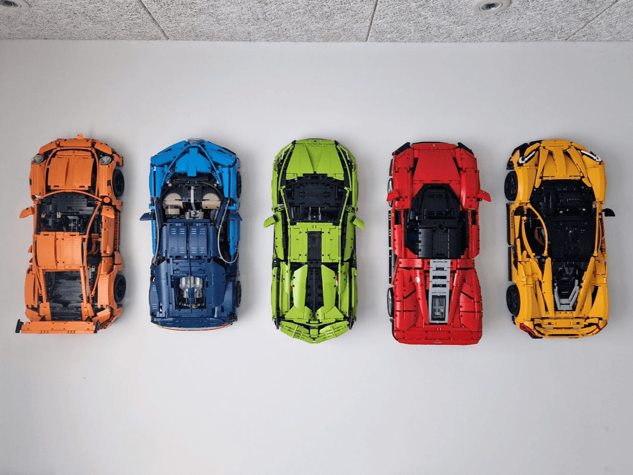LEG0 Technic - McLaren P1 (42172) Wall Mount