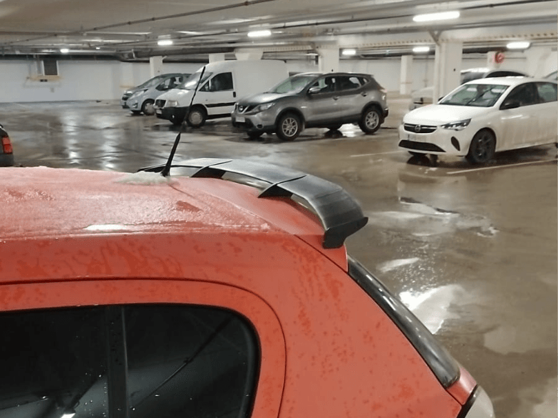 Opel astra h 2005 spoiler