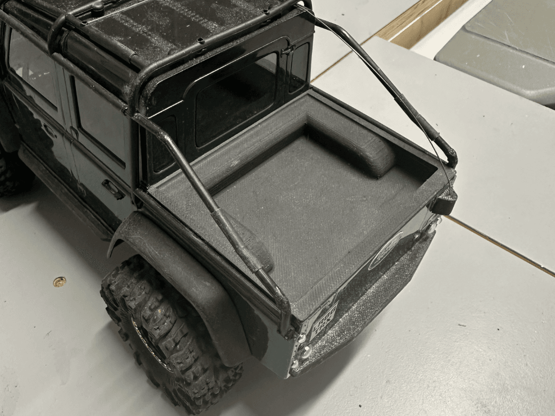 Traxxas TRX4M defender pick up bed