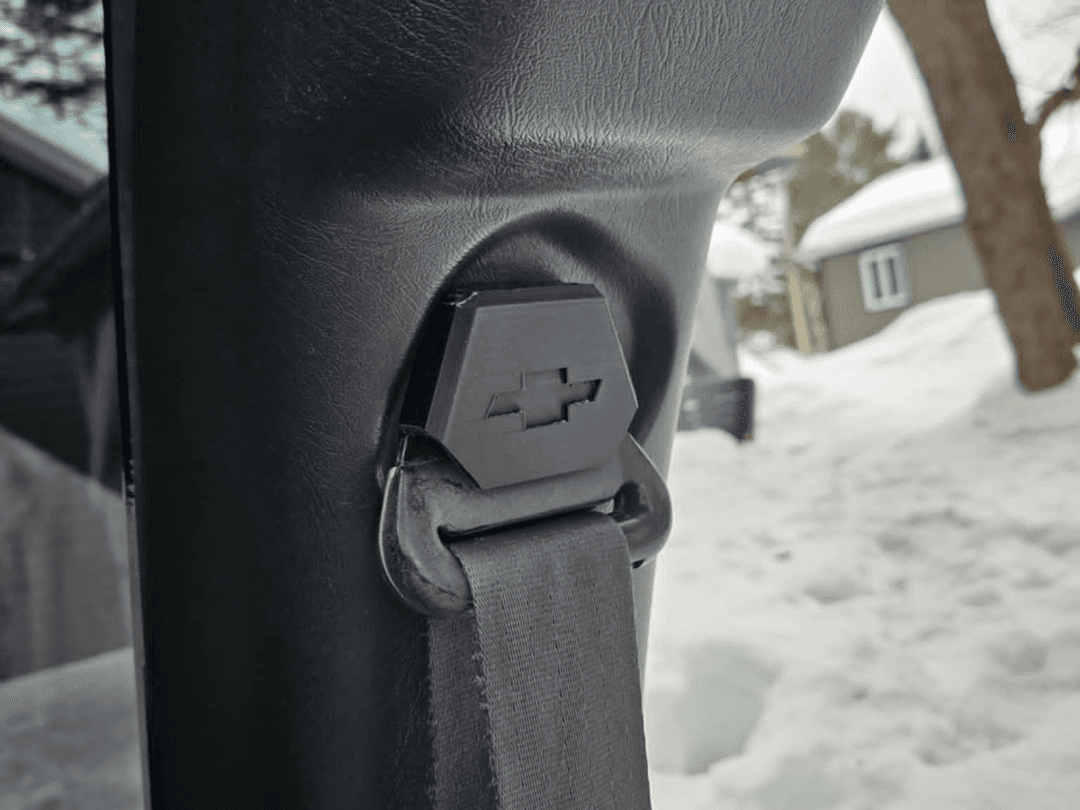 Second Gen S10 Seatbelt bolt cover