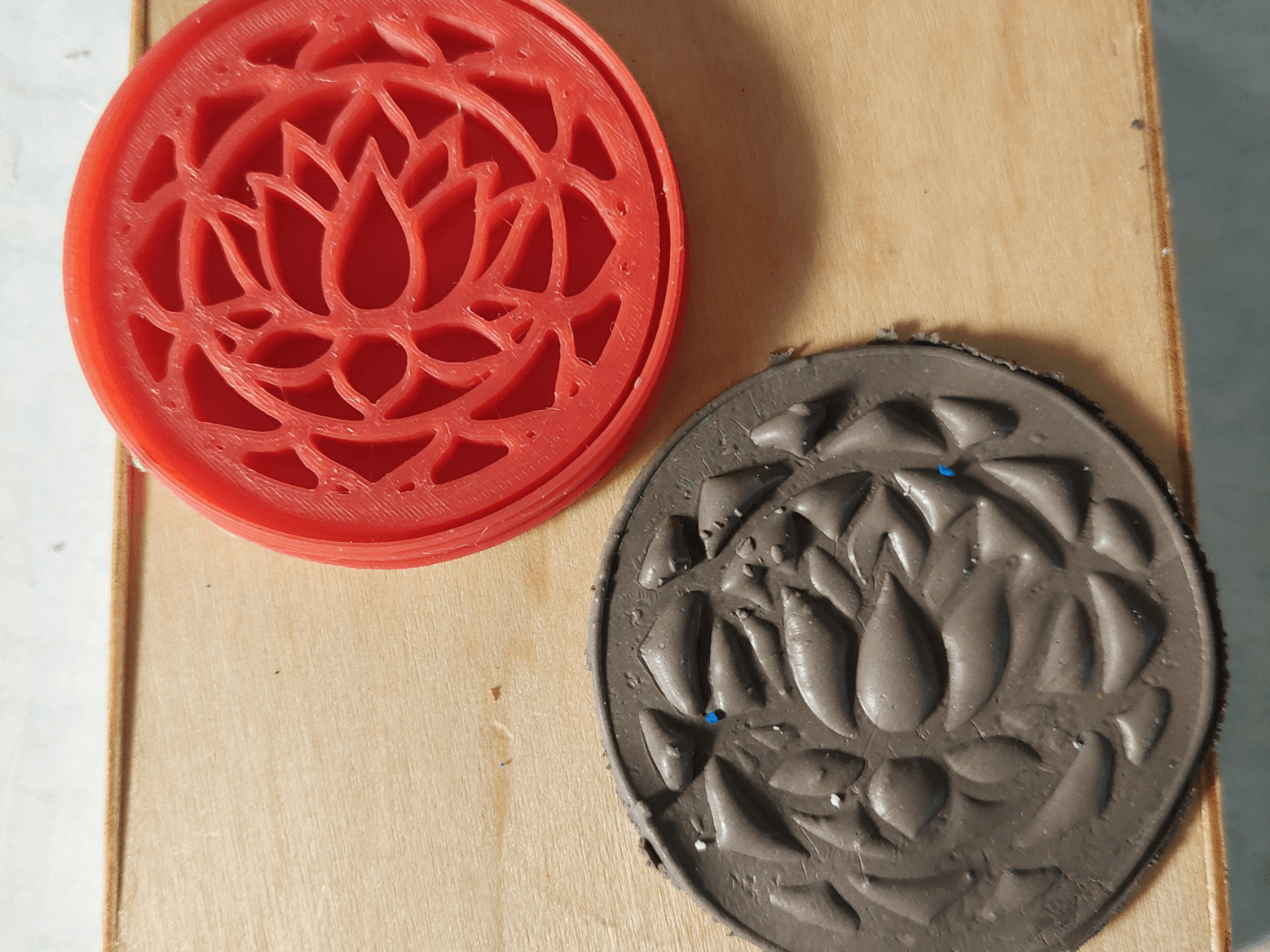 cortador mandala flor loto