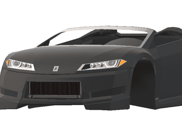 Bugatti without tyres