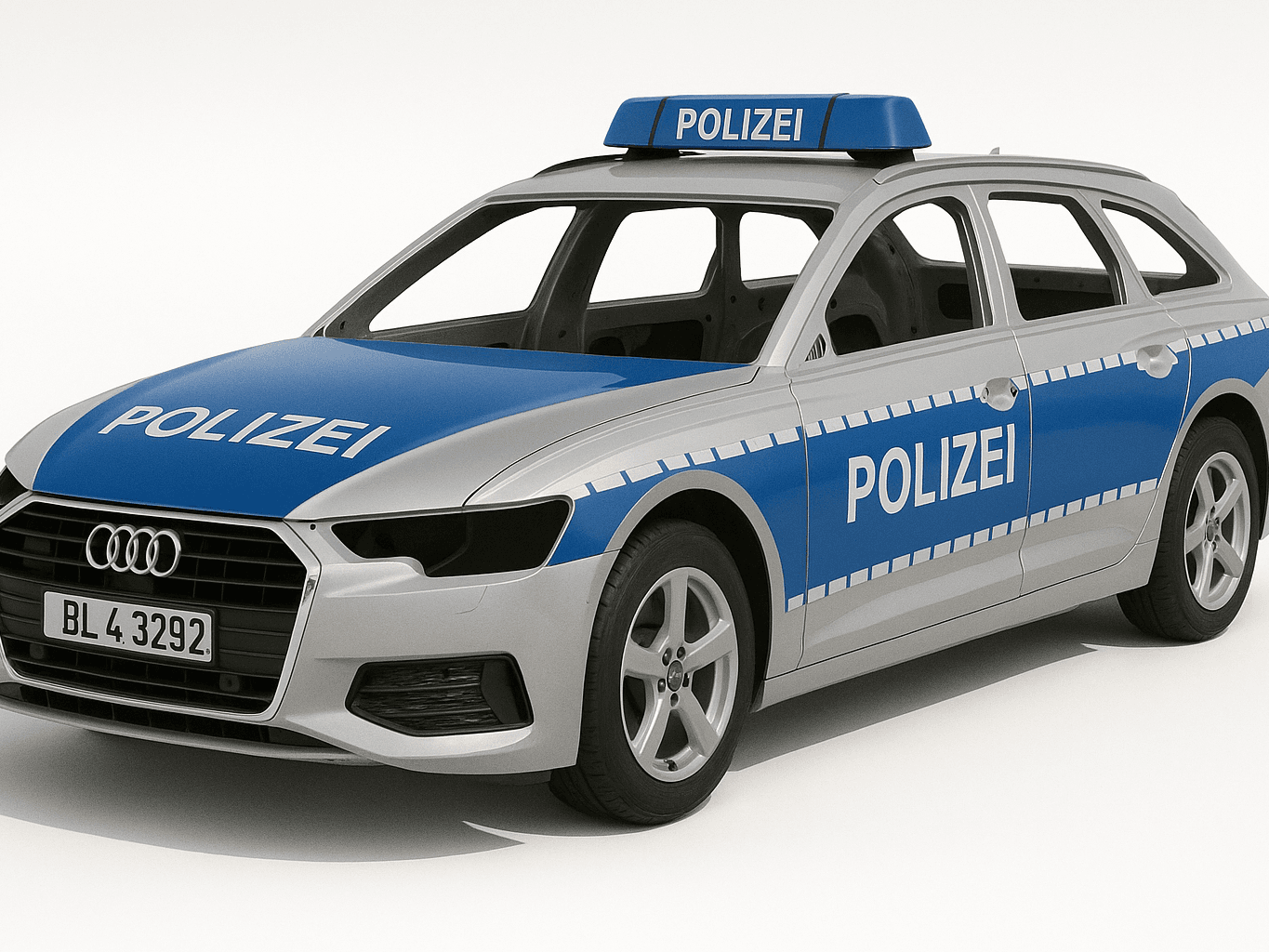 Audi A6 Avant Polizei
