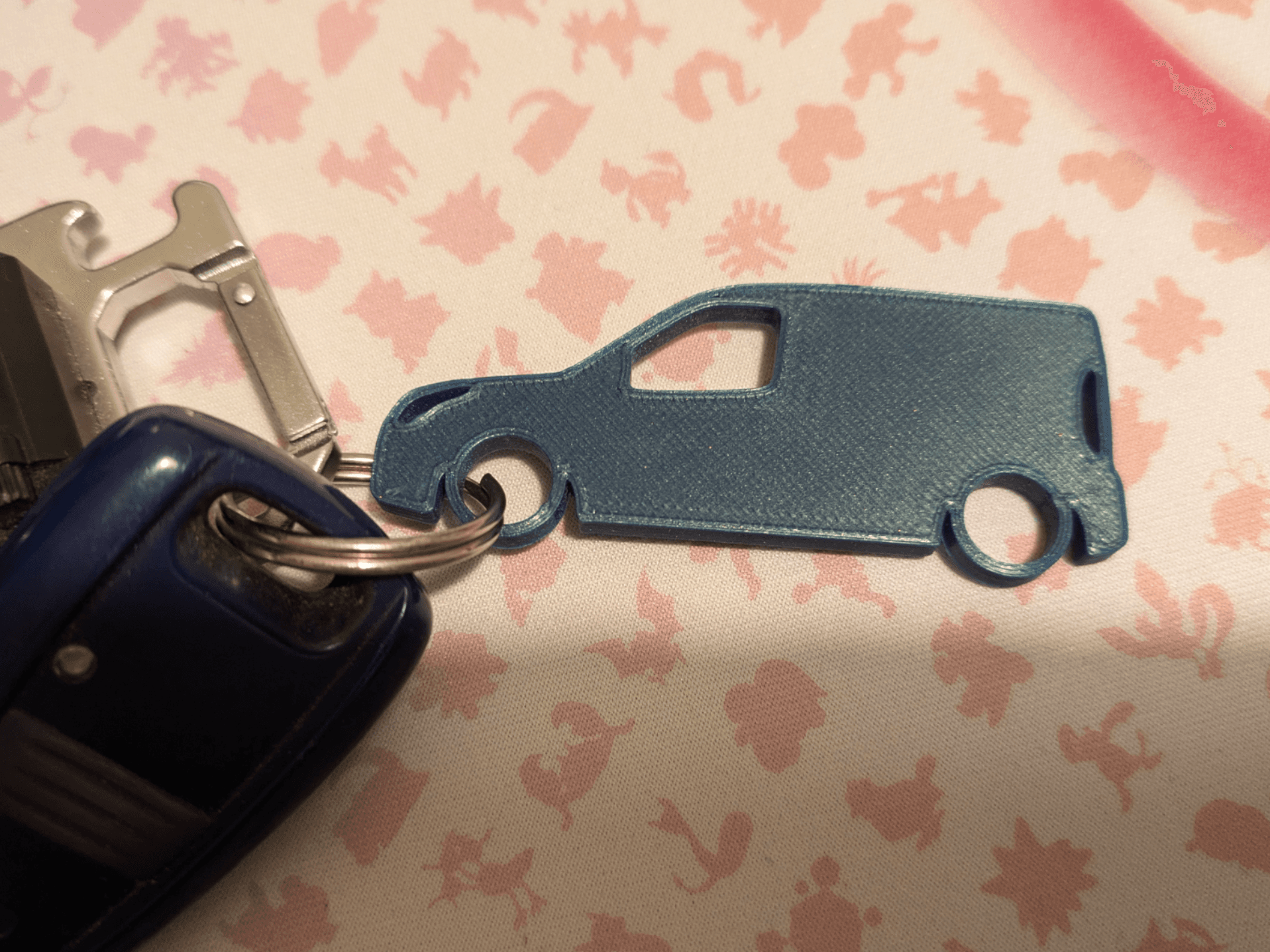 Fiat Doblo keychain