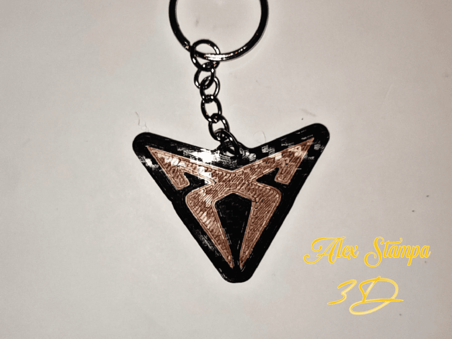 Cupra Keychain bi-color