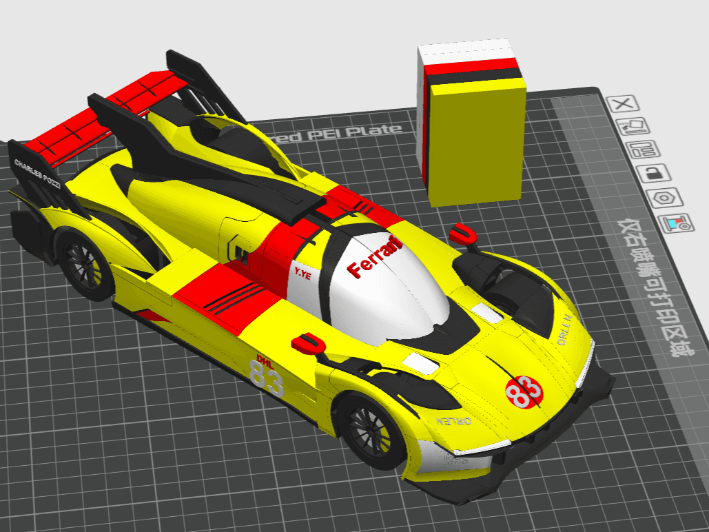法拉利499P勒芒83号冠军车