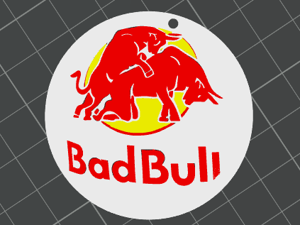 bad bull 钥匙扣