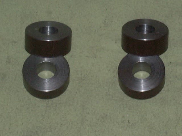 Mazda B2200 pickup shackle spacers