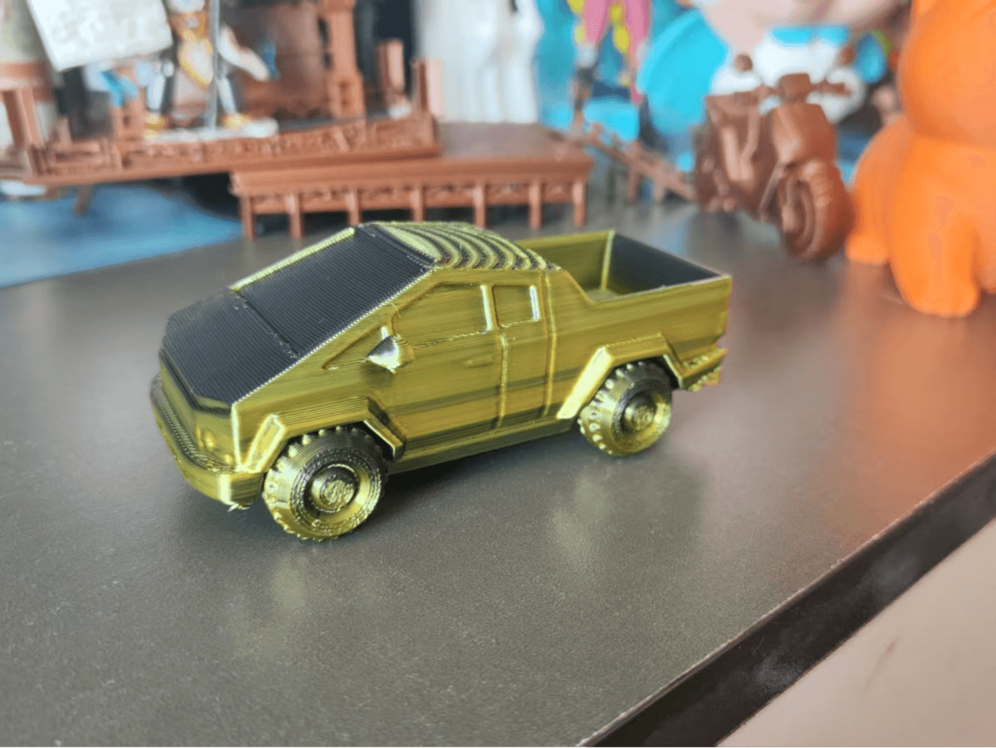 Q版Cybertruck玩具车
