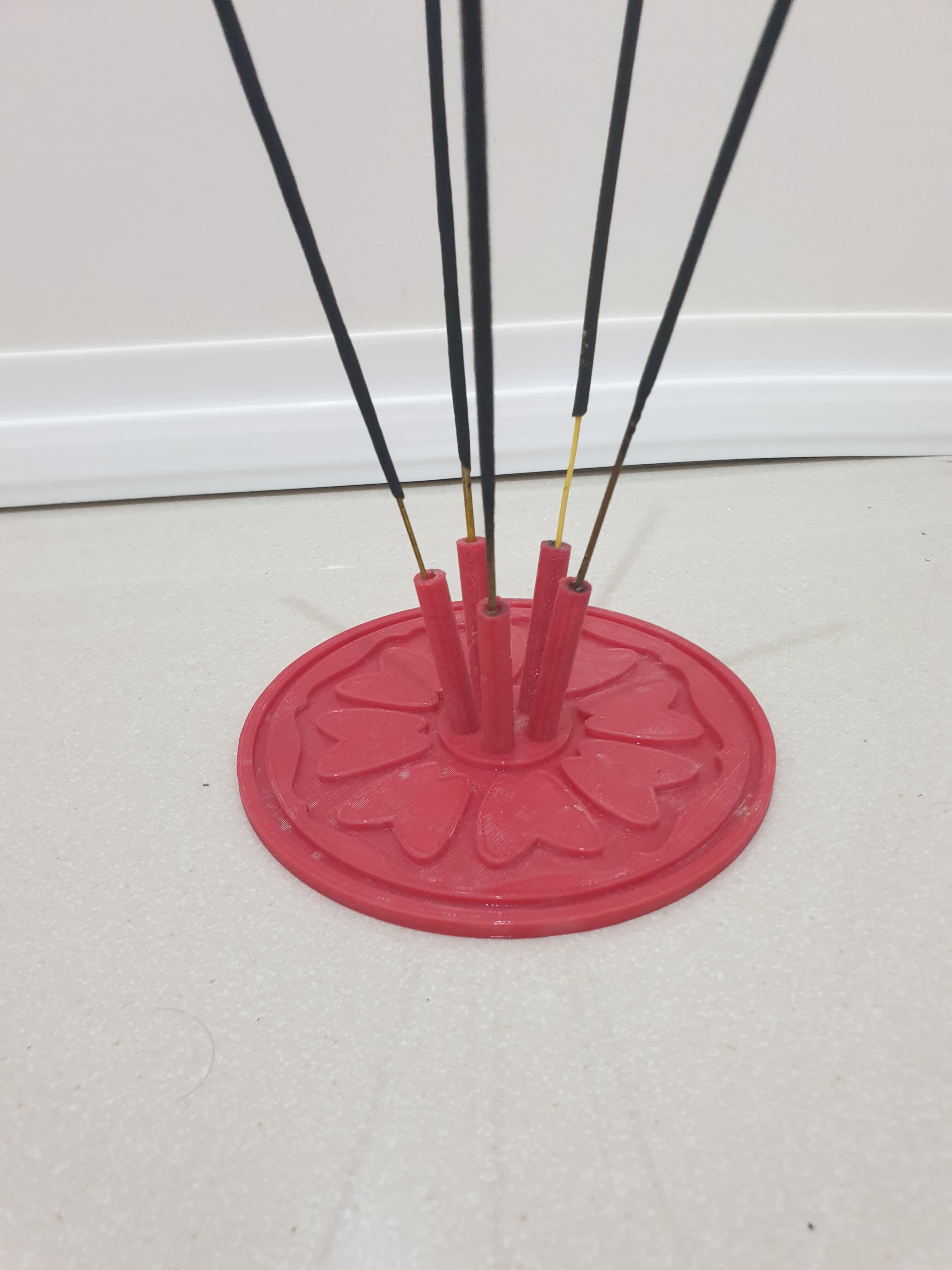 Lotus Incense Dish - Flat Bottom version