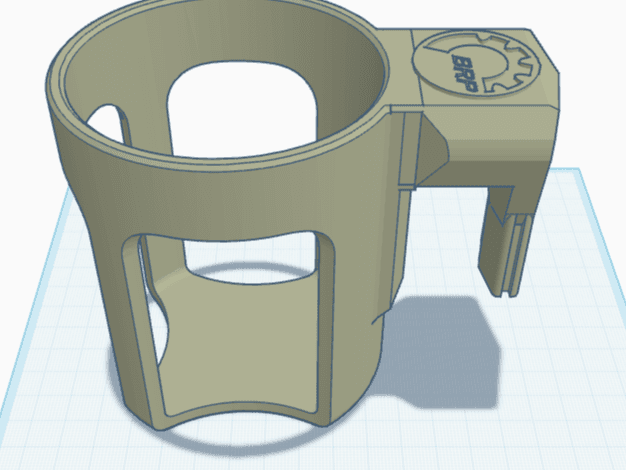 Can am Defender cup holder