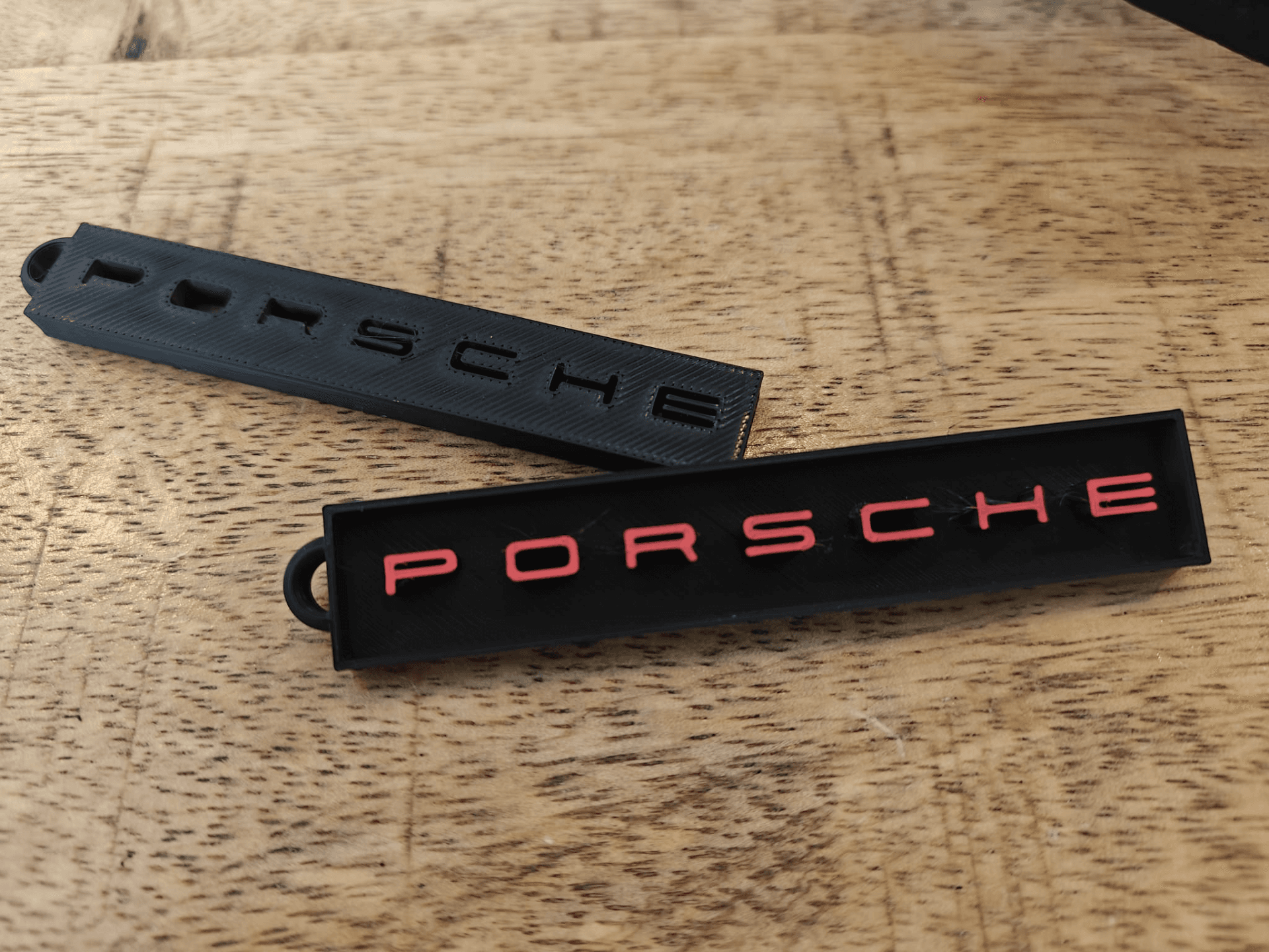 Porsche key chain