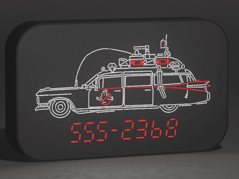 Lightbox - Ecto1 (GhostBuster)