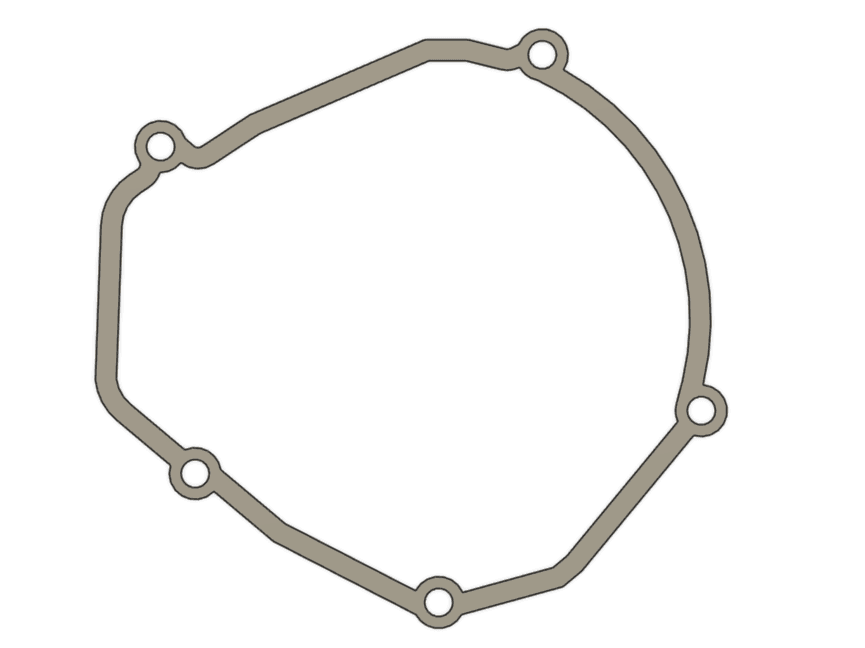 GasGas 125 2007-2010 ignition cover template