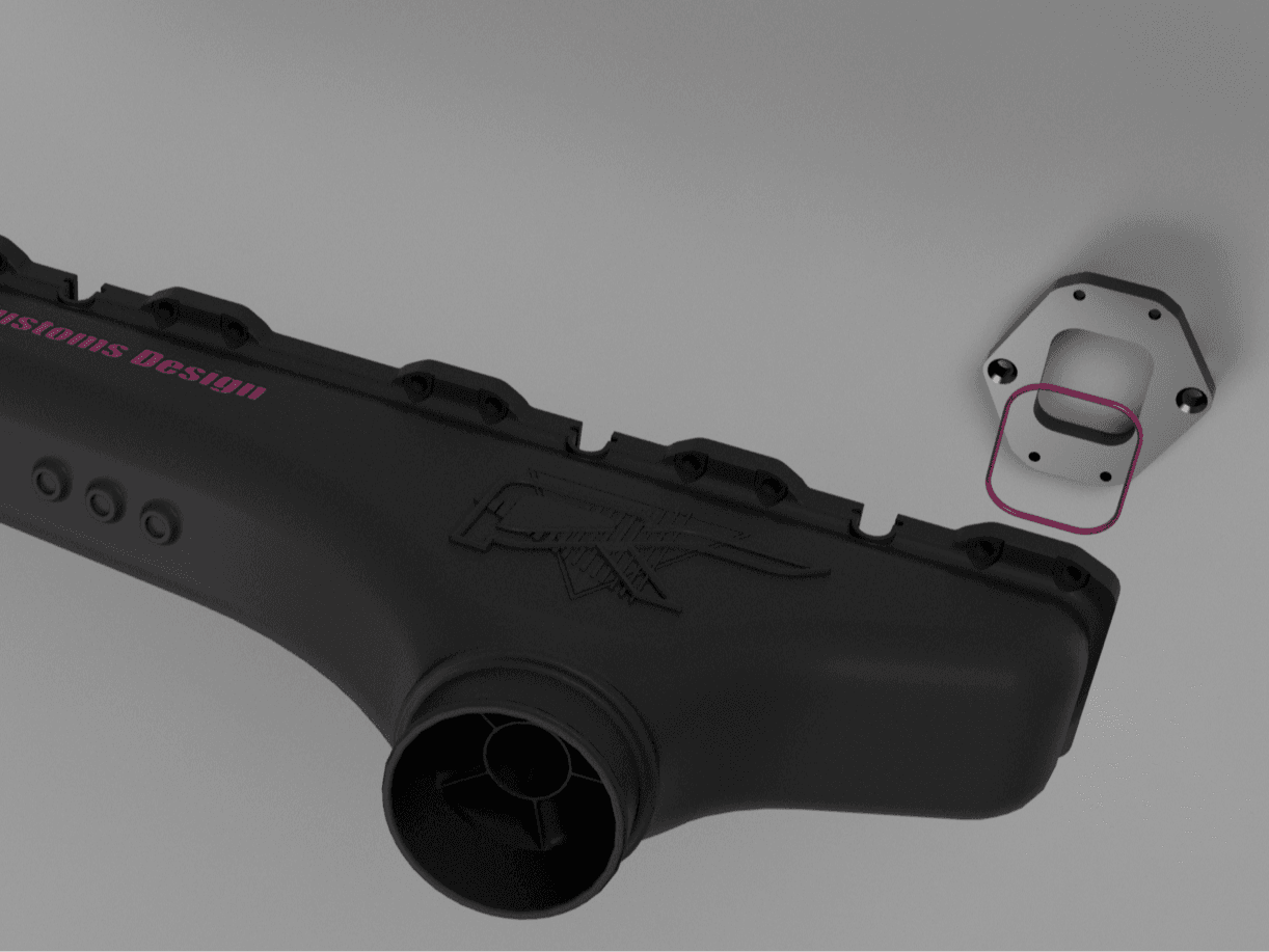 Nissan TD42 Sidedraft Intake Manifold