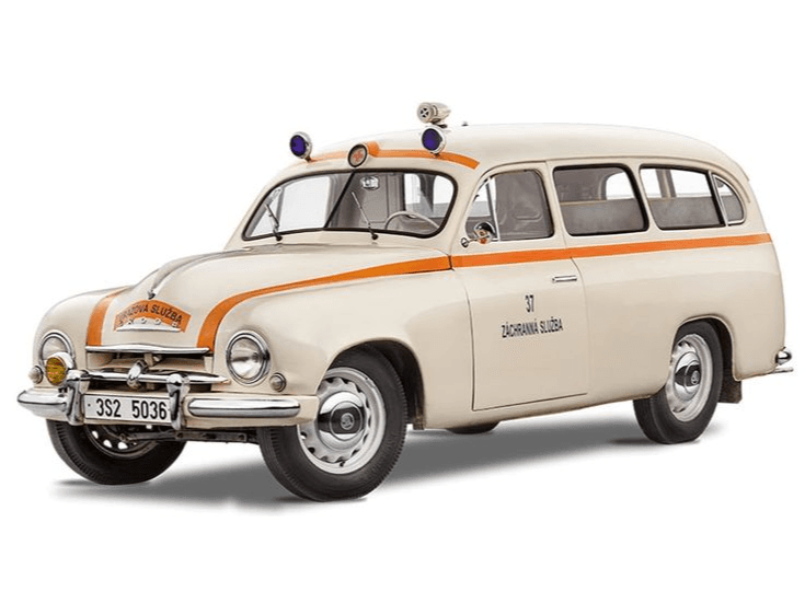 Škoda 1200 sanitka