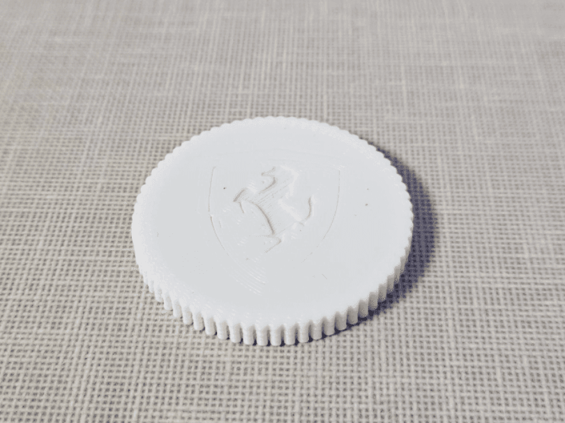 Cache Polarisant Ferrari 37 mm