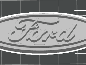 Ford Logo Keychain
