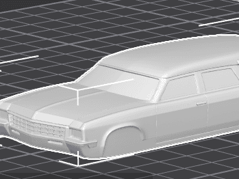 mini crawler hearse