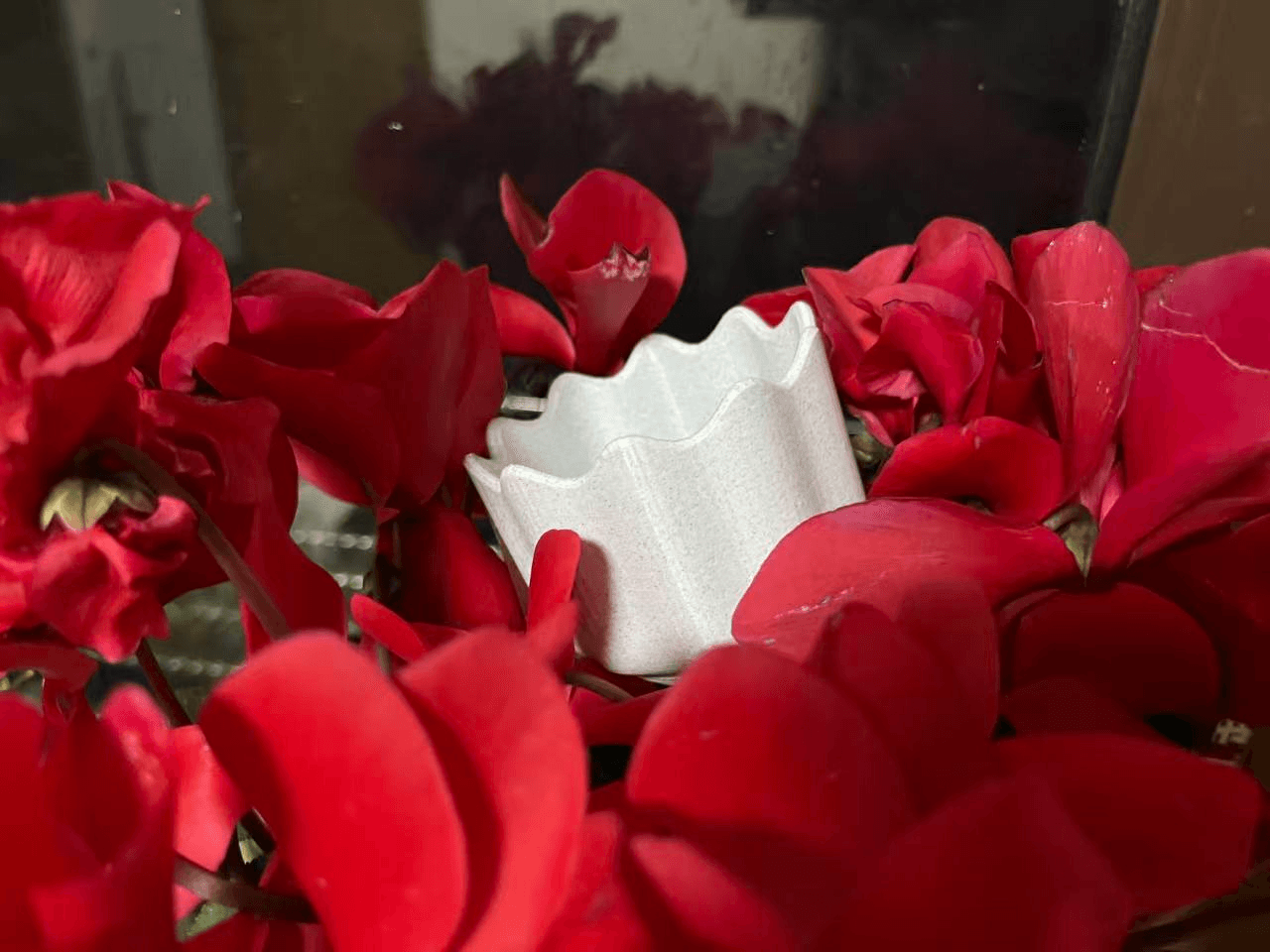 汝窑莲花碗 文物带回家·台北故宫莲花温碗·已上传手工模型