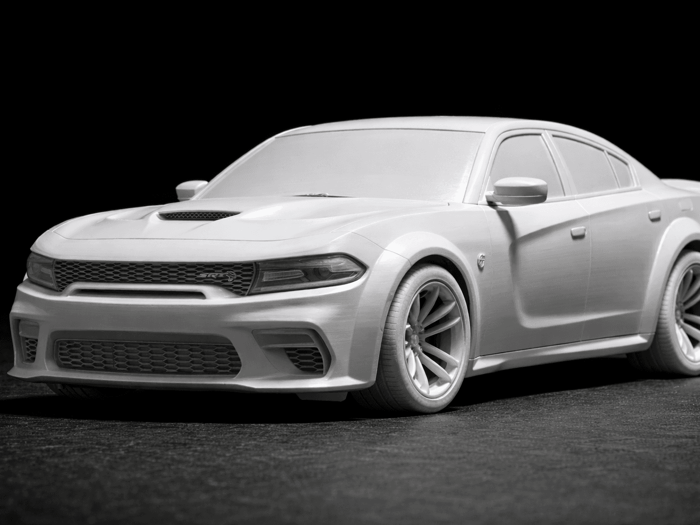 Dodge Charger Hellcat Widebody – 1:24 Scale