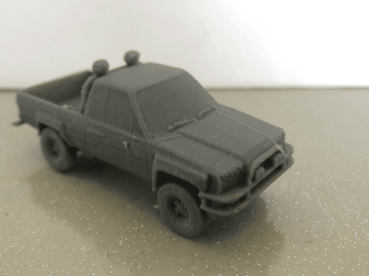 Toyota Hilux BTTF McFly Détaillé scène BTTF
