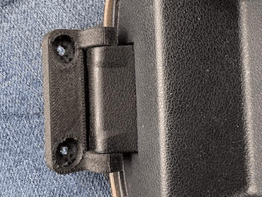 1997 mazda protoge center console hinge