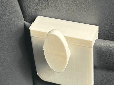 car seat back bag holder (not from headrest)