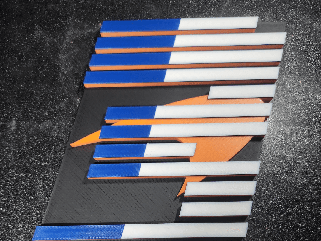 Daniel Ricciardo McLaren #3 Livery Sign
