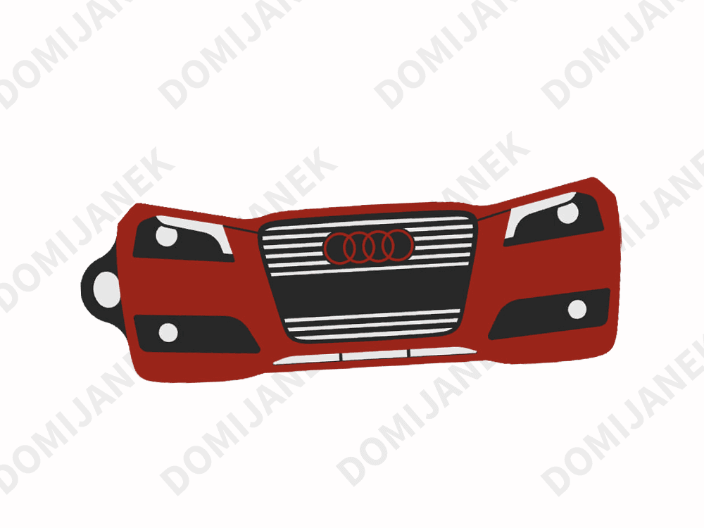 Audi A3 8PA Key Chain