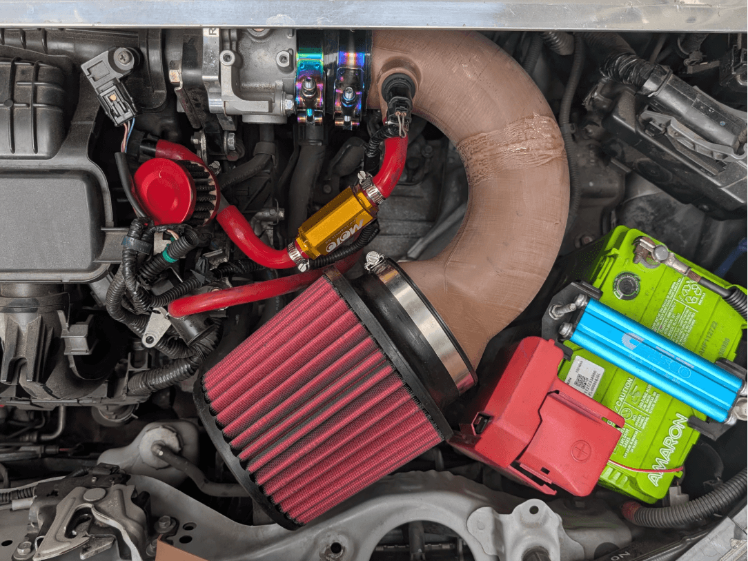 Honda Fit GK Intake Pipe and Air Scoop