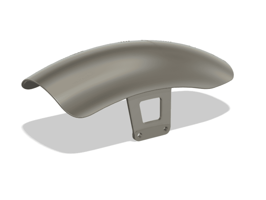 Honda CB750F Cafe Racer Front Fender