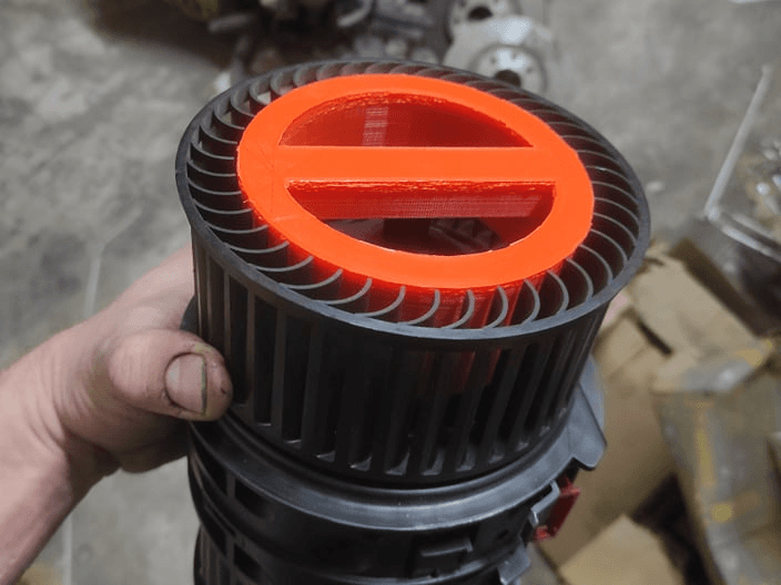 Outil dépose pulseur habitacle SCE / MEG III