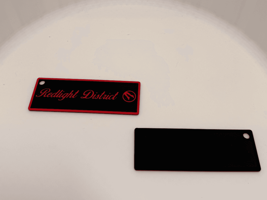 Redlight District Anhänger oder Schild