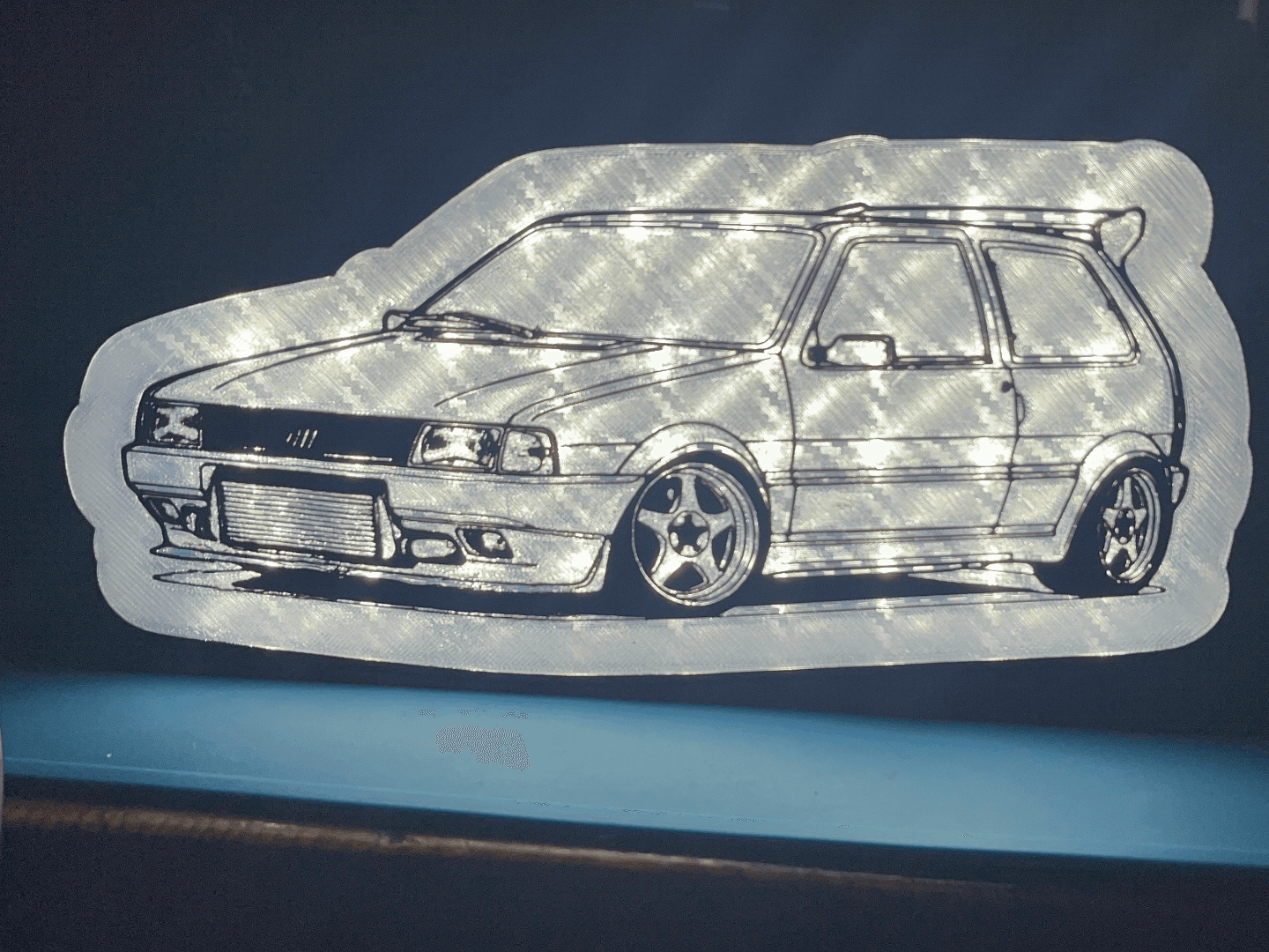 lightbox Fiat Uno Turbo 