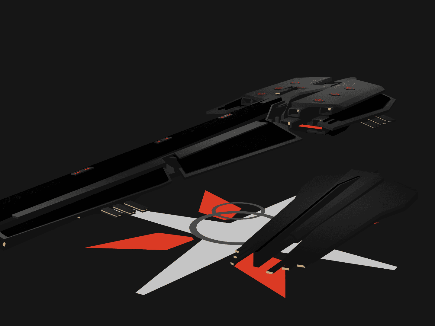 Agitator Class Corvette & Railgun
