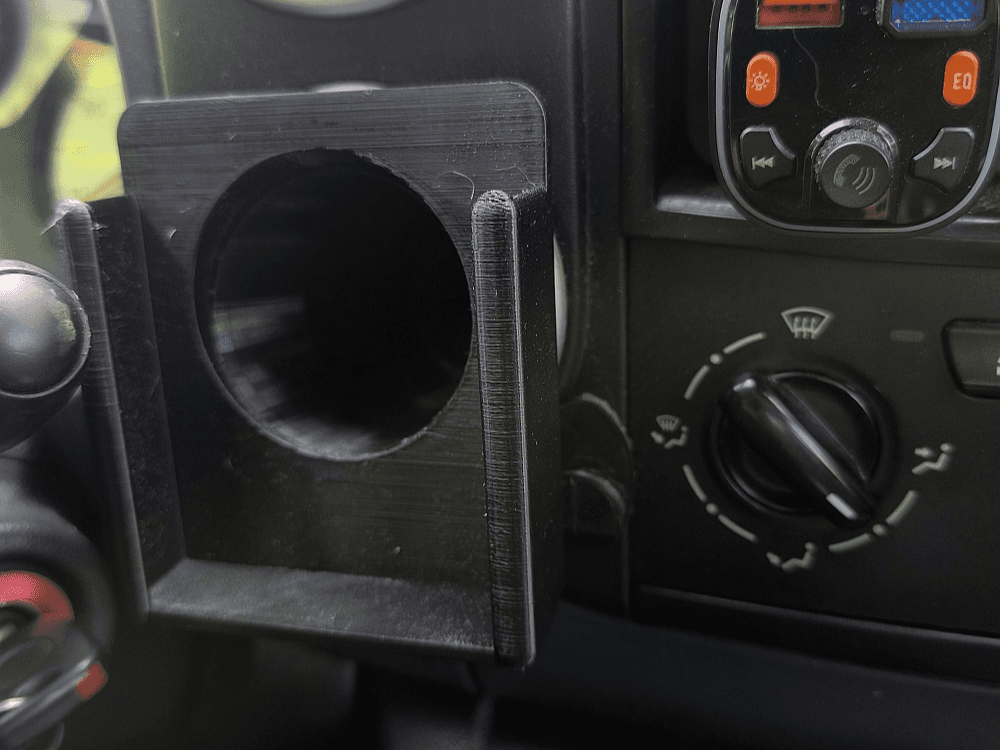 Phone holder for Peugeot Partner, Citroen Berlingo