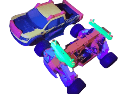 V9 WLTOYS 124 X CENTRAL DIFF TRUGGY 1:12 FREE DEMO